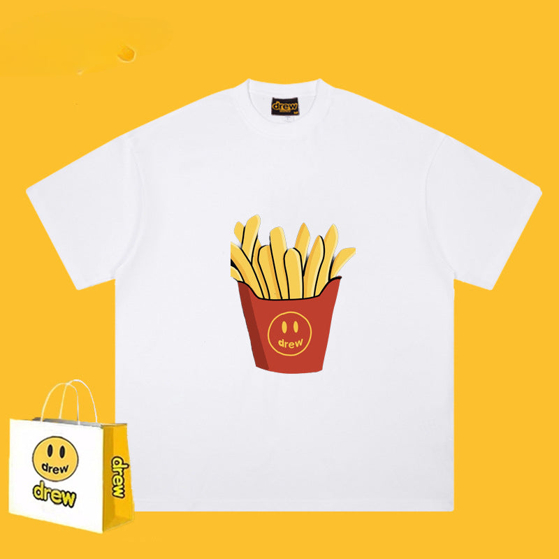 Drew T-shirts Cotton Short-Sleeved Printed T-shirt