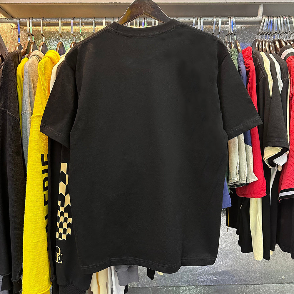 Rhude T-shirts Windsurfing Printed Cotton Casual Short Sleeves Men and Women