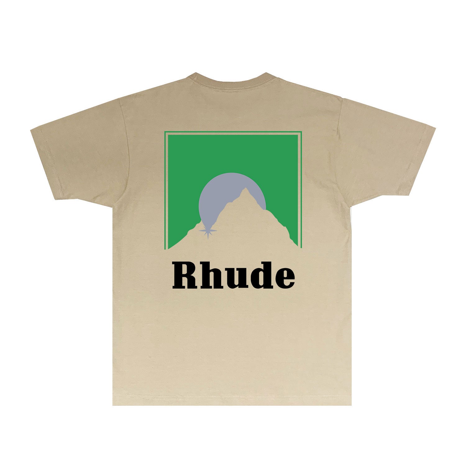 Rhude T-shirts Printed Trendy Pure Cotton