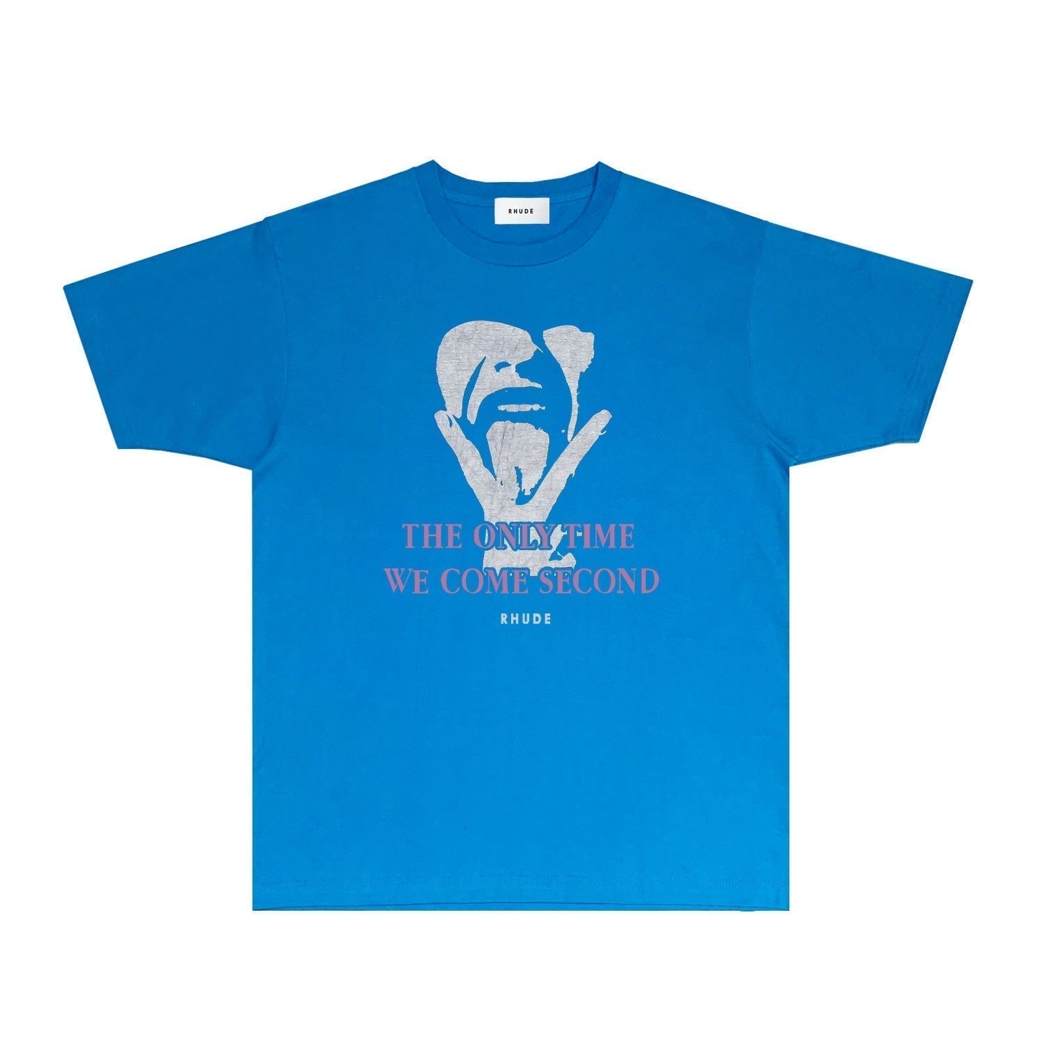 Rhude T-shirts Printed Trendy Pure Cotton