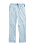 RALPH LAUREN Gingham Cotton Sleep Trousers Lt Blue Mini Gingham