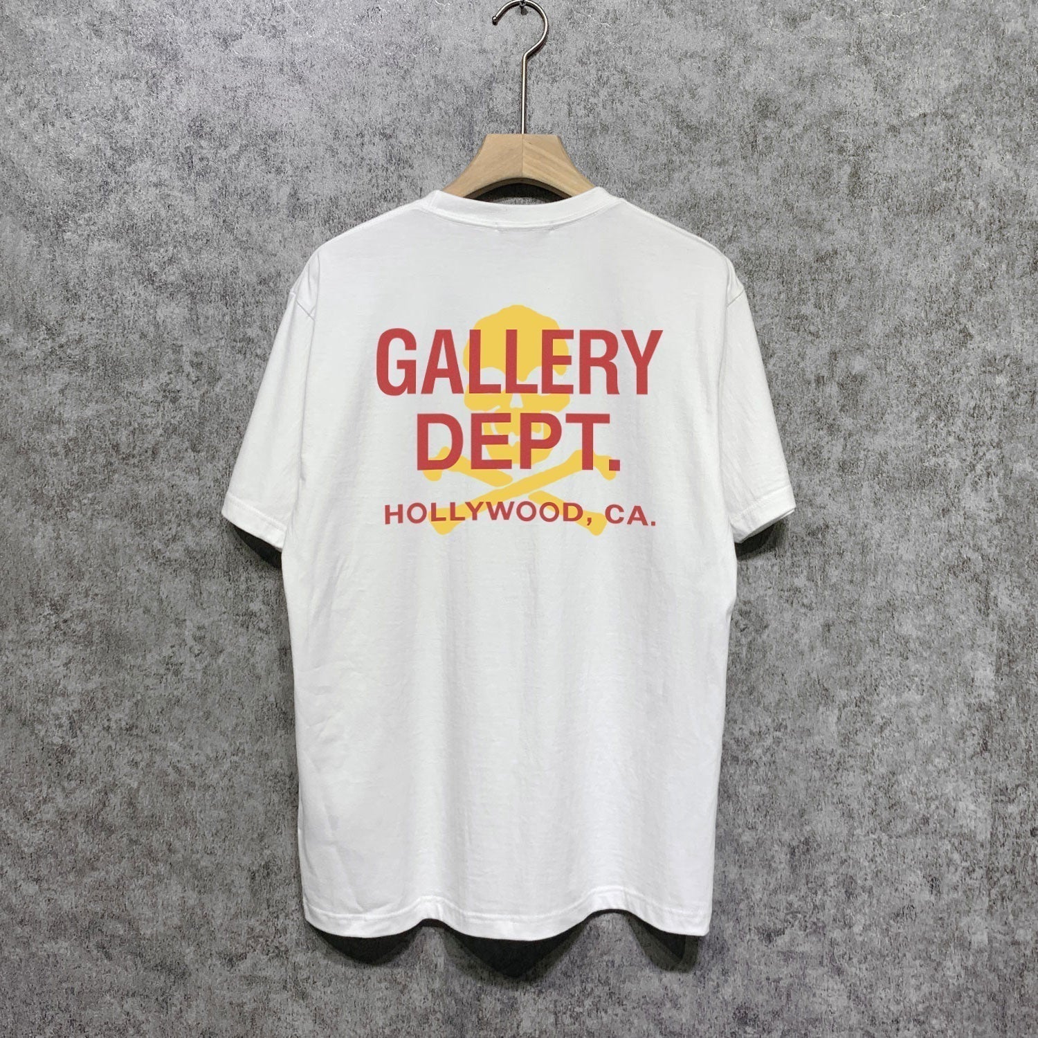 Gallery Dept T Shirt Retro Printed Loose Short-Sleeved Shirt