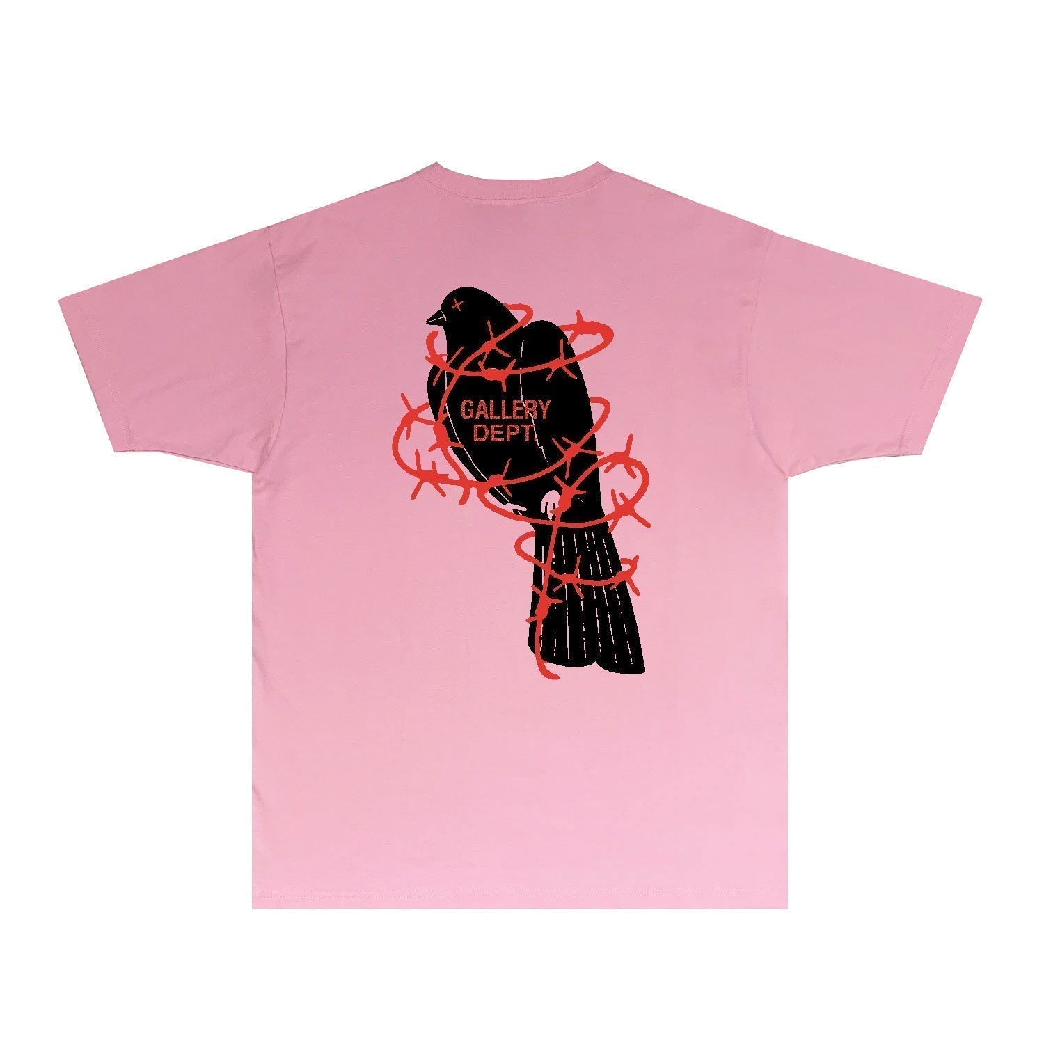 Gallery Dept T Shirt Retro Printed Loose Short-Sleeved Shirt