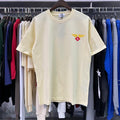 Rhude T-shirts World Map Printed Cotton Casual Short Sleeves Men and Women
