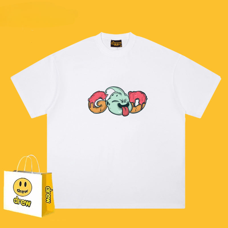 Drew T-shirts Cotton Short-Sleeved Printed T-shirt