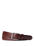 RALPH LAUREN Leather Dress Belt Brown