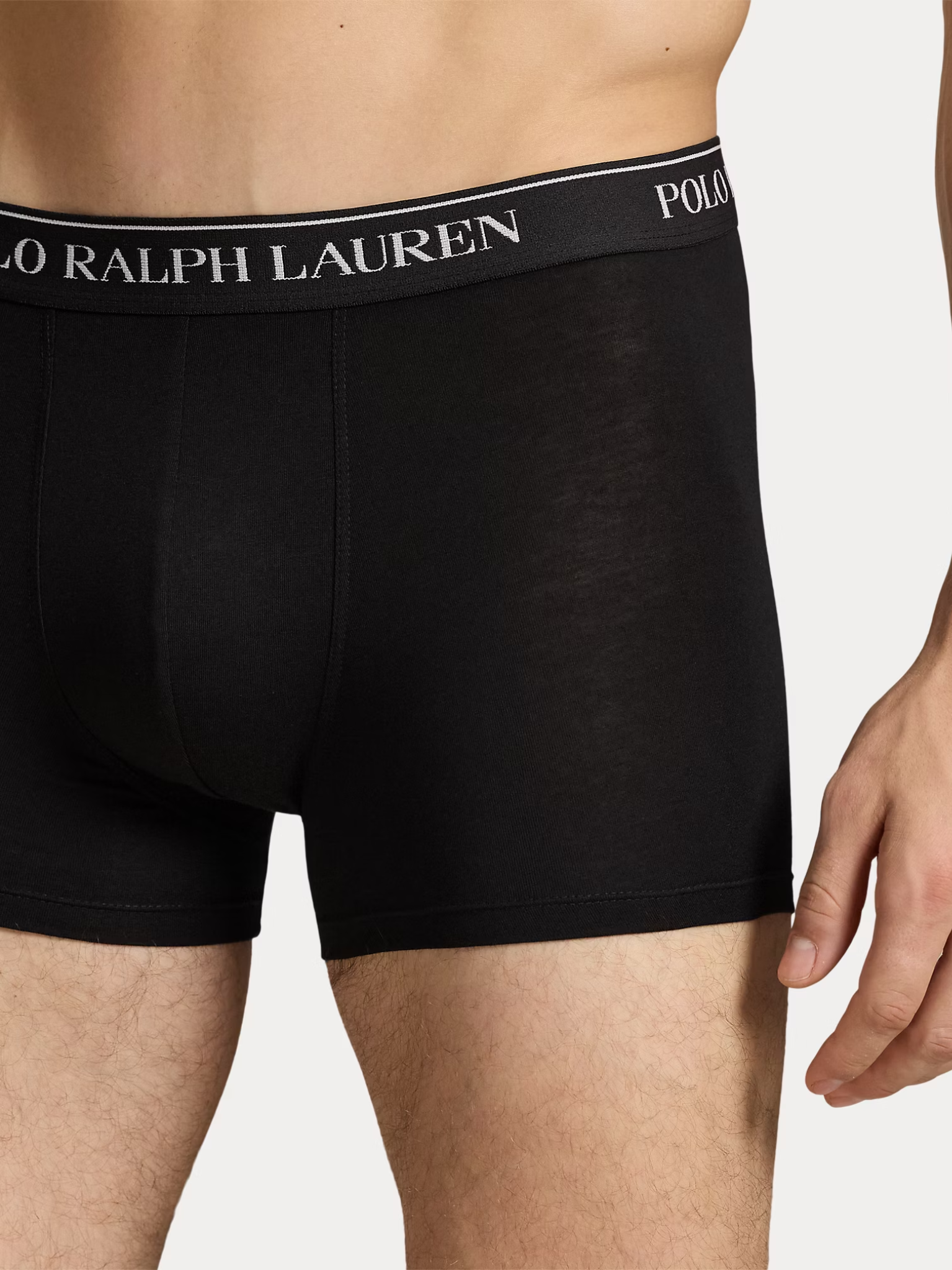 RALPH LAUREN Classic Stretch Cotton Trunk 5-Pack Black