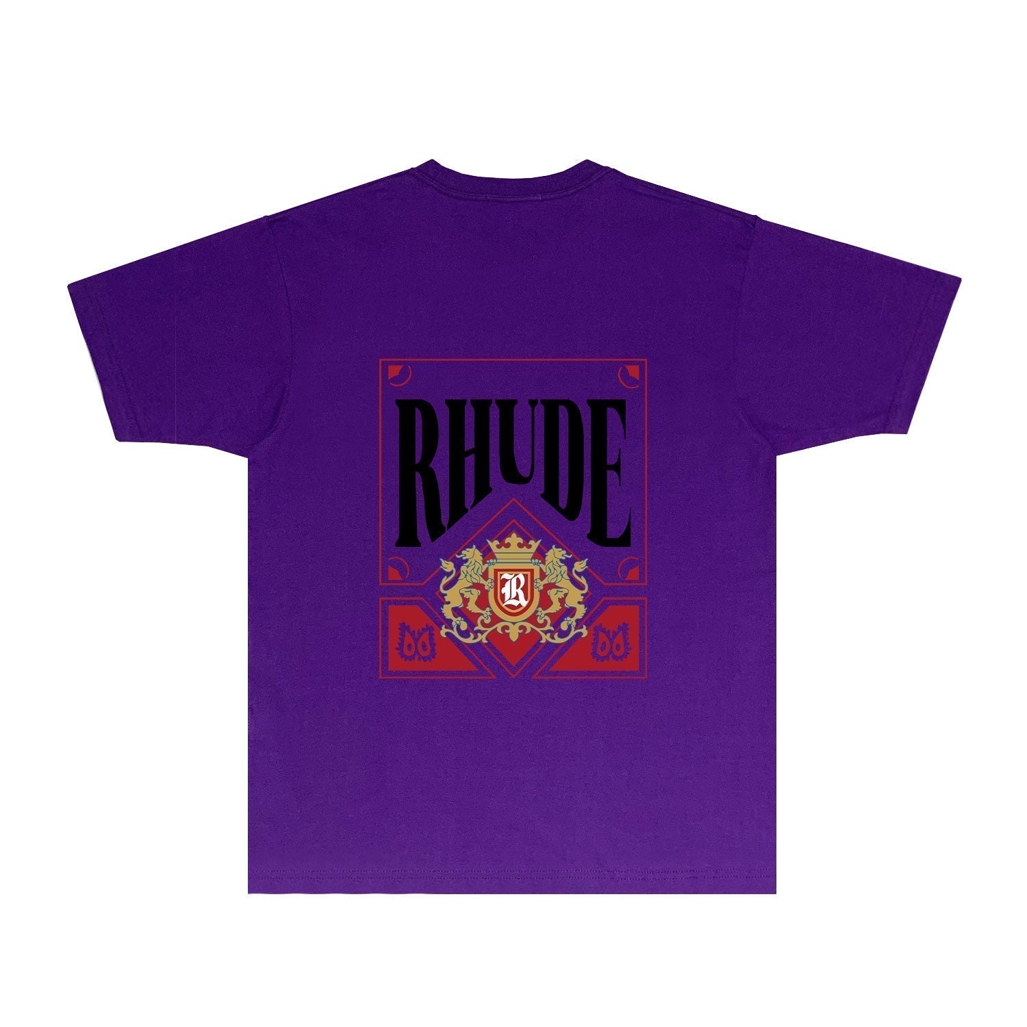 Rhude T-shirts Printed Trendy Pure Cotton