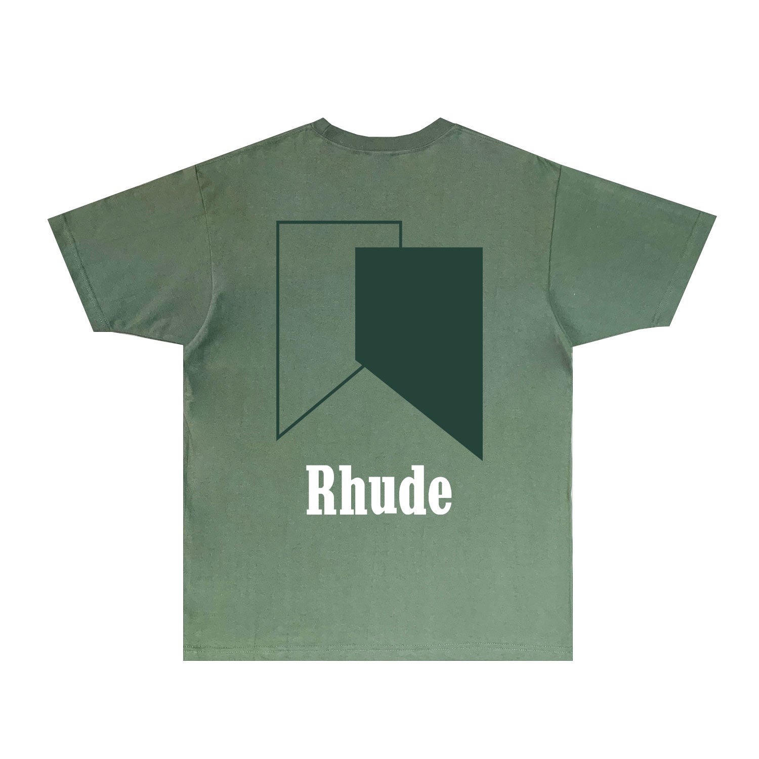 Rhude T-shirts Printed Trendy Pure Cotton