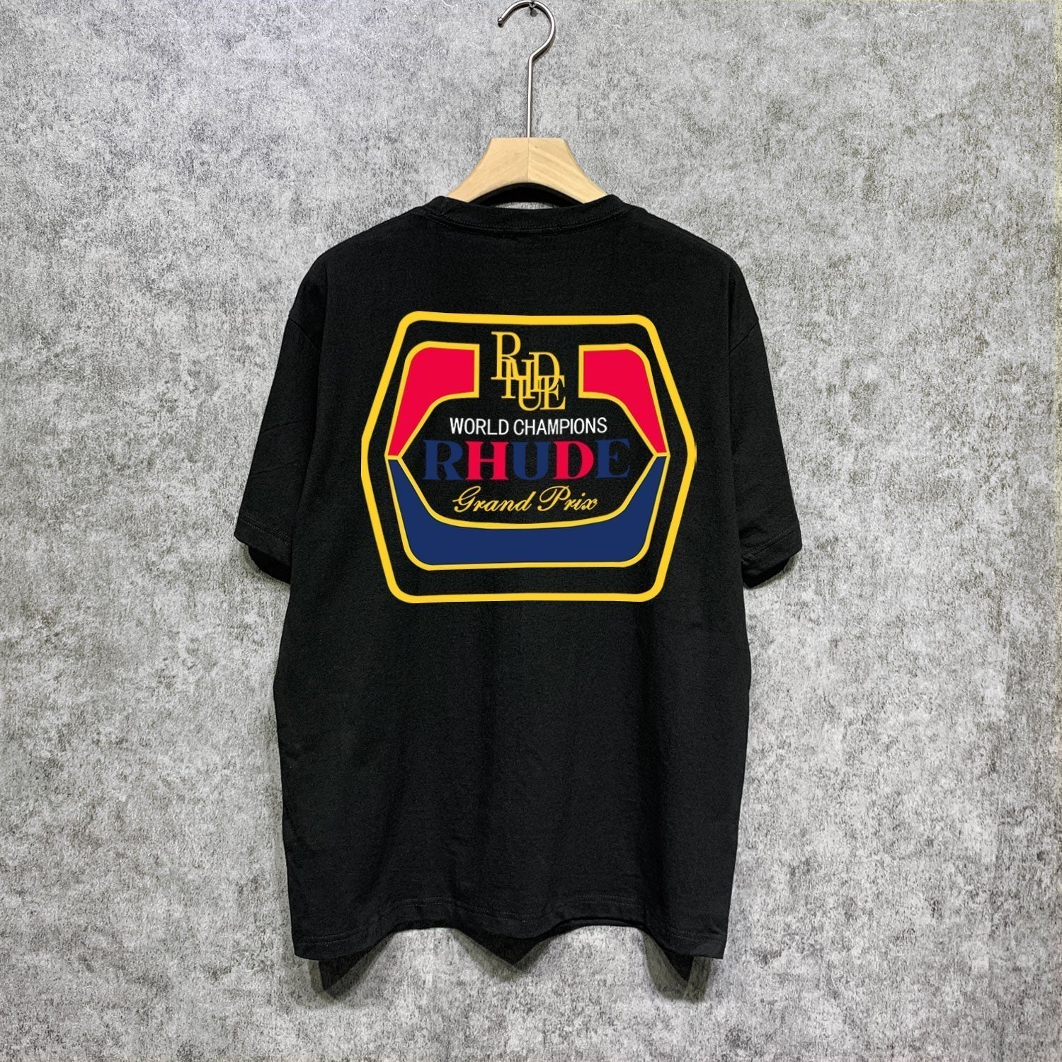 Rhude T-shirts Printed Trendy Pure Cotton
