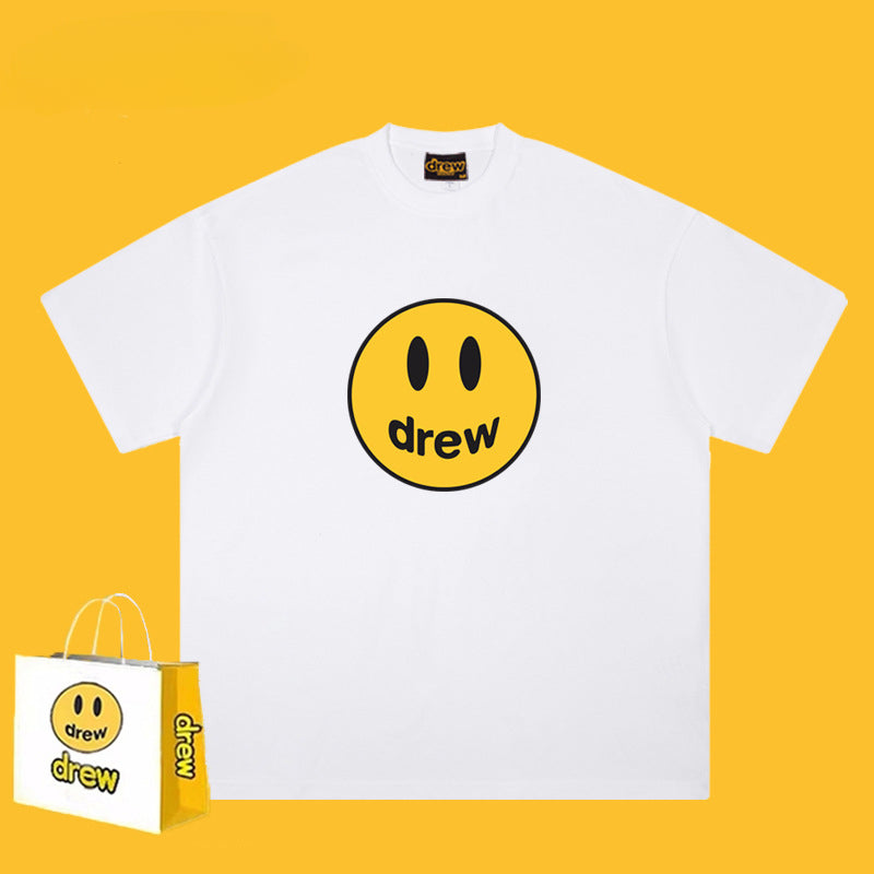 Drew T-shirts Printed T-shirt High Street Short Sleeve