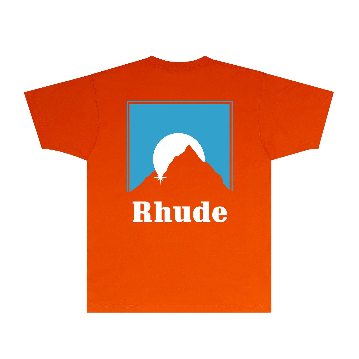 Rhude T-shirts Printed Trendy Pure Cotton