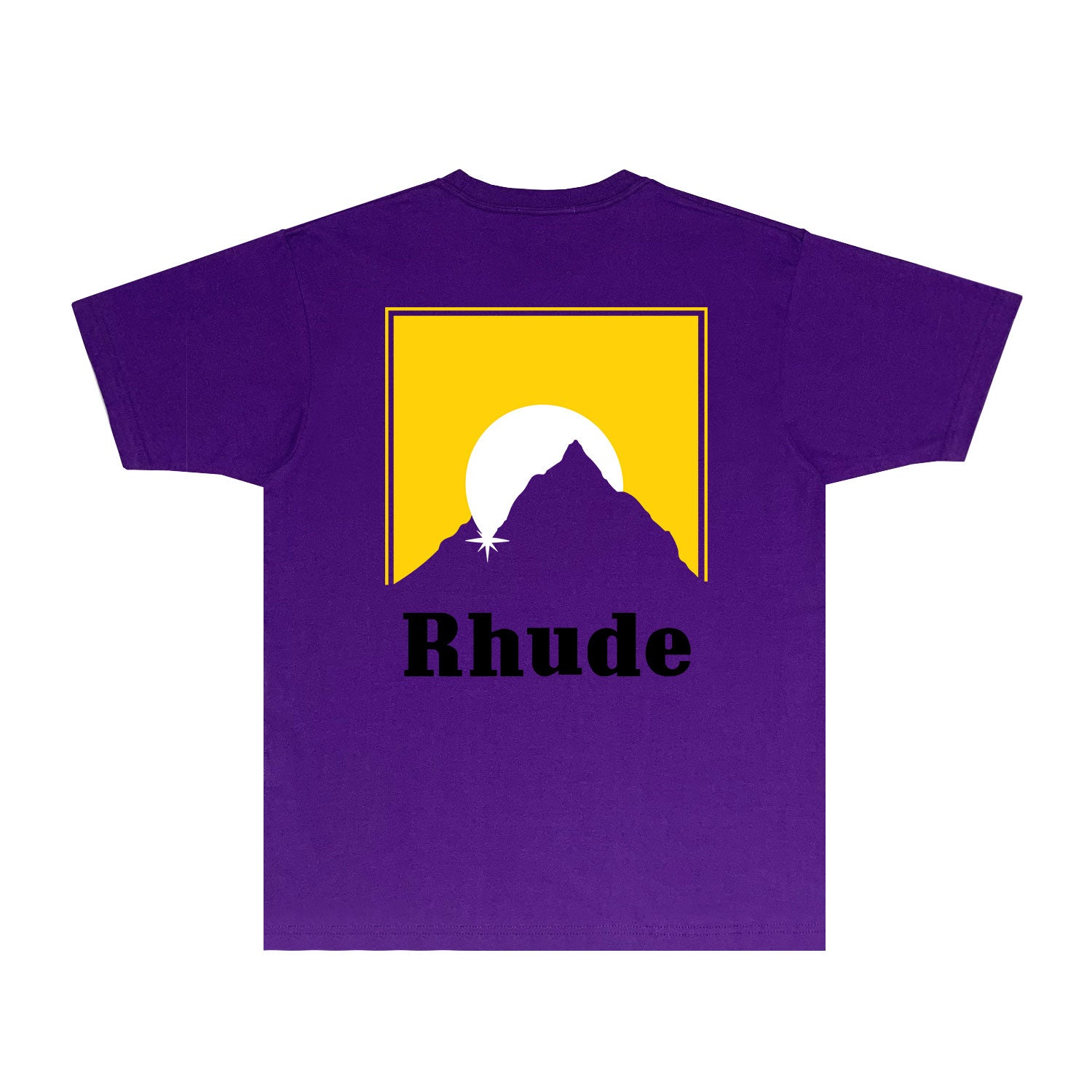 Rhude T-shirts Printed Trendy Pure Cotton