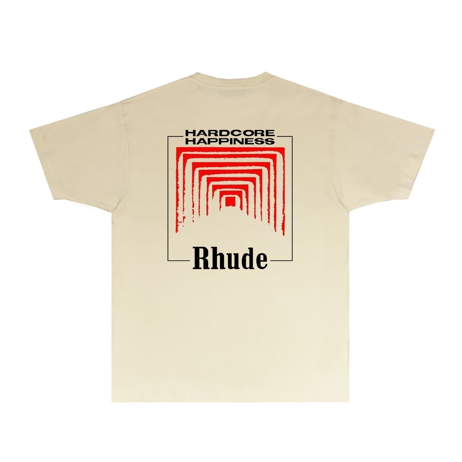 Rhude T-shirts Printed Trendy Pure Cotton
