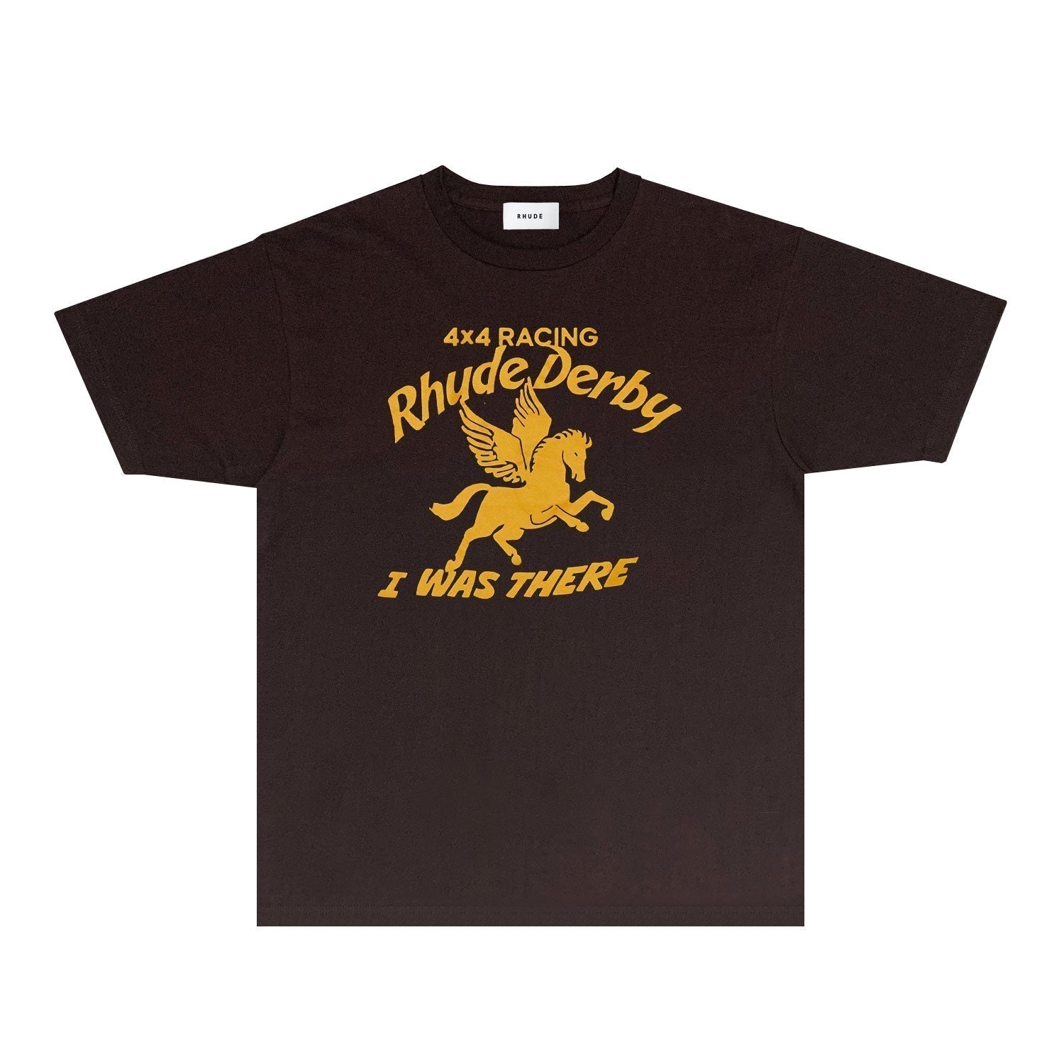 Rhude T-shirts Printed Trendy Pure Cotton