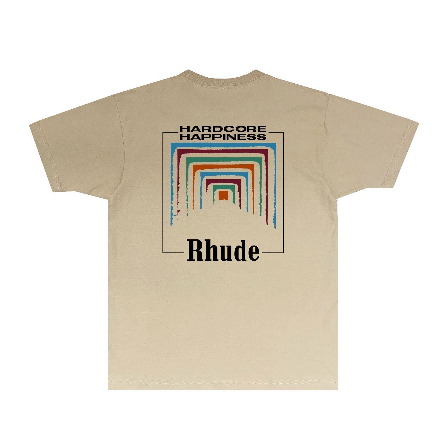 Rhude T-shirts Printed Trendy Pure Cotton