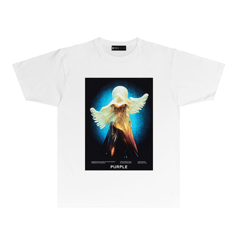 PURPLE  fashion T-shirt