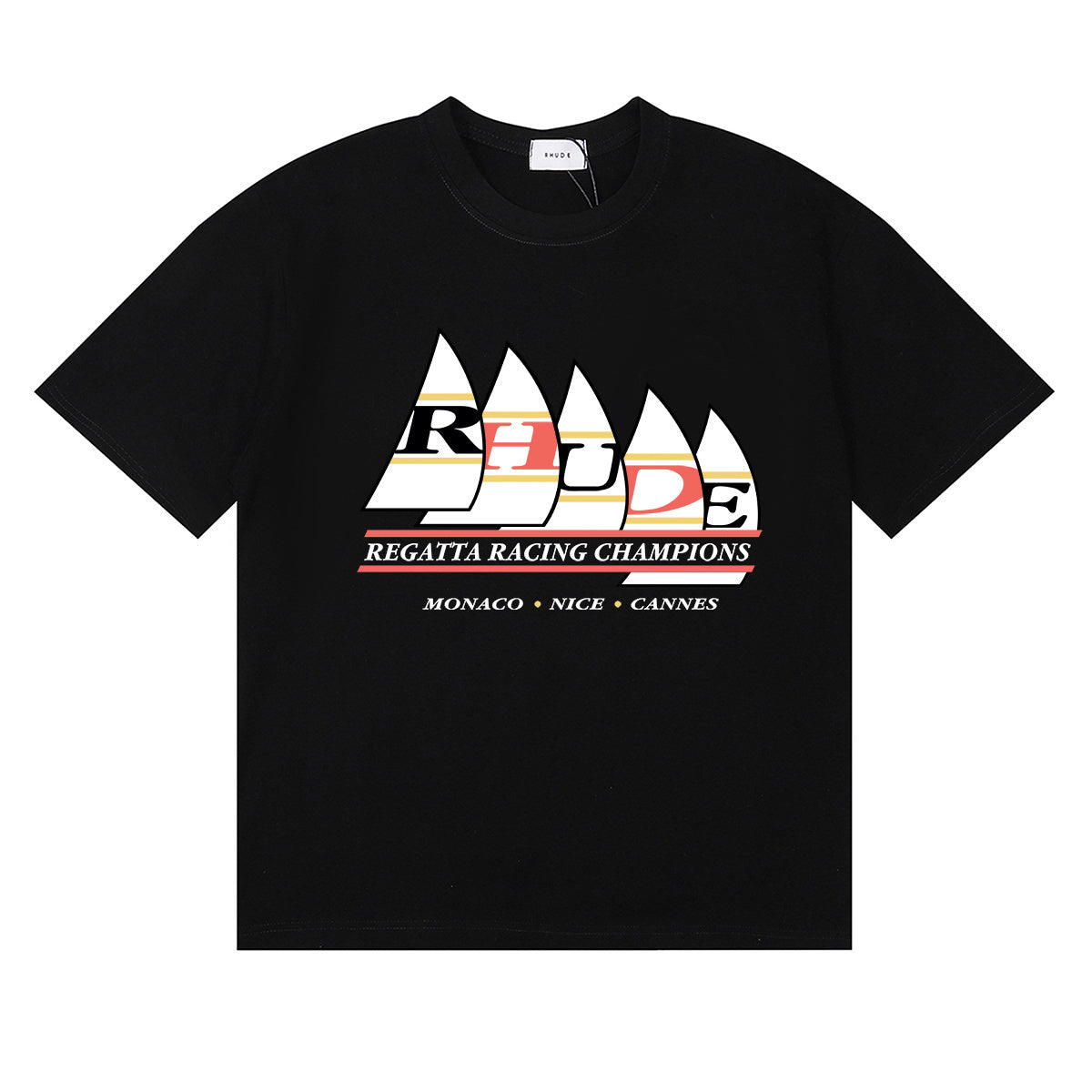 Rhude T-shirts Regatta Champions Short Sleeves