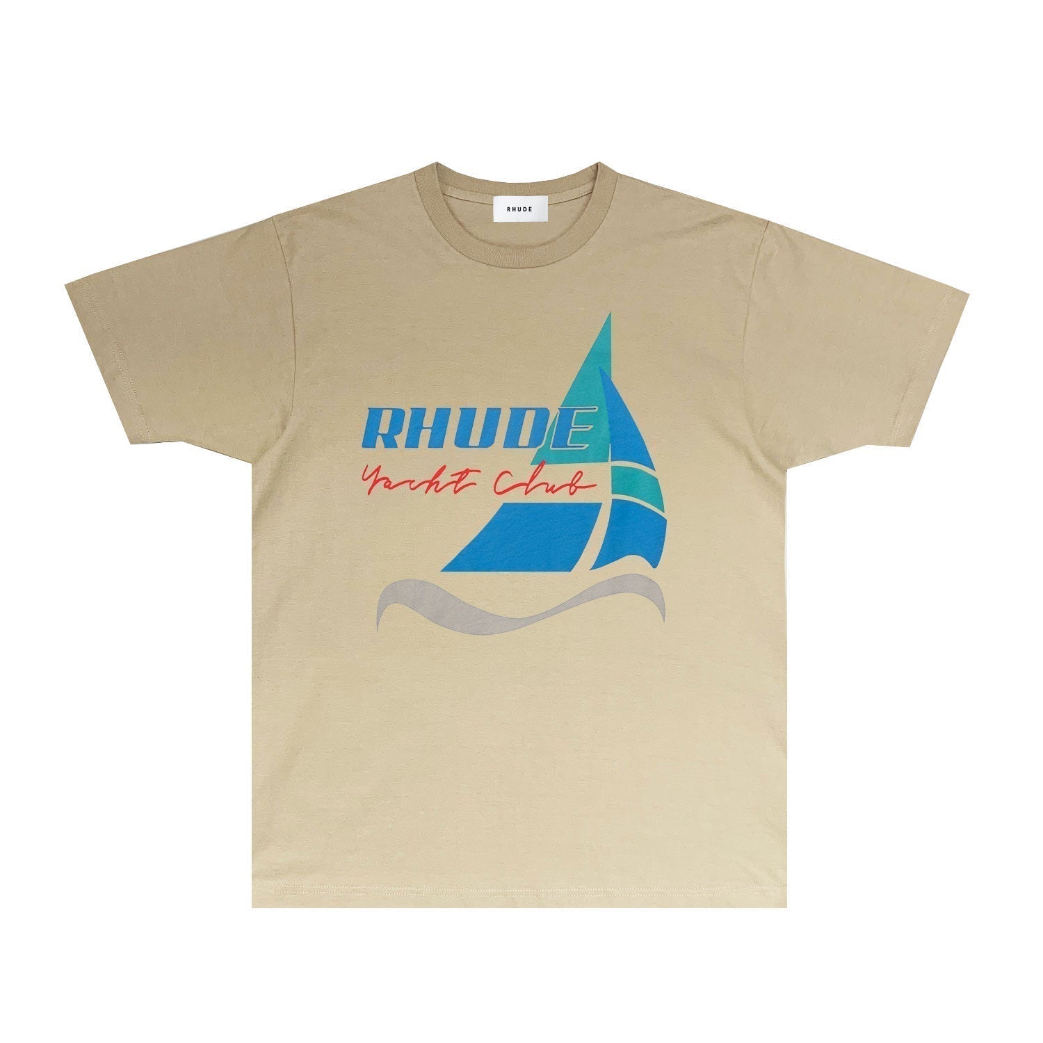 Rhude T-shirts Printed Trendy Pure Cotton