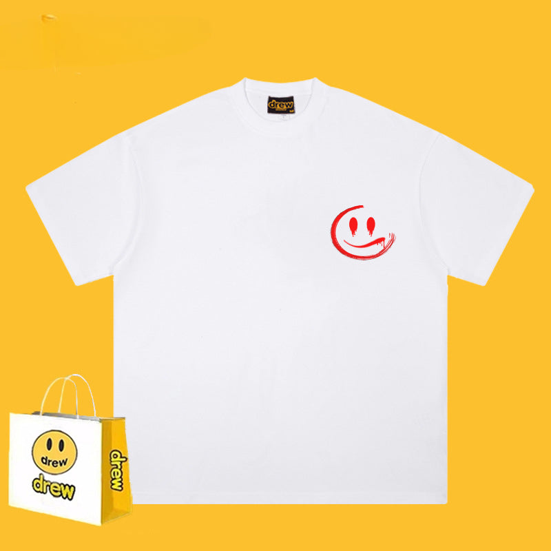 Drew T-shirts Cotton Short-Sleeved Printed T-shirt