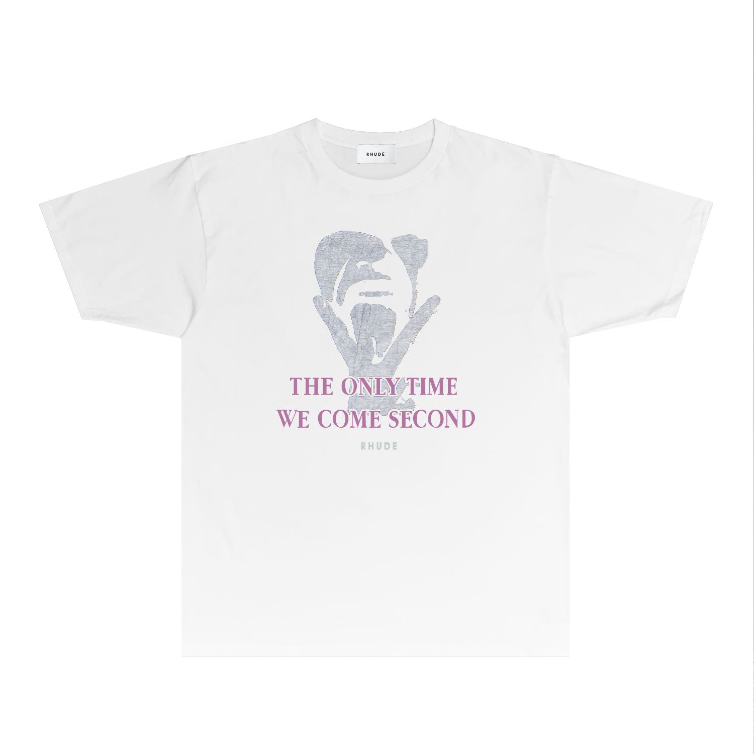 Rhude T-shirts Printed Trendy Pure Cotton