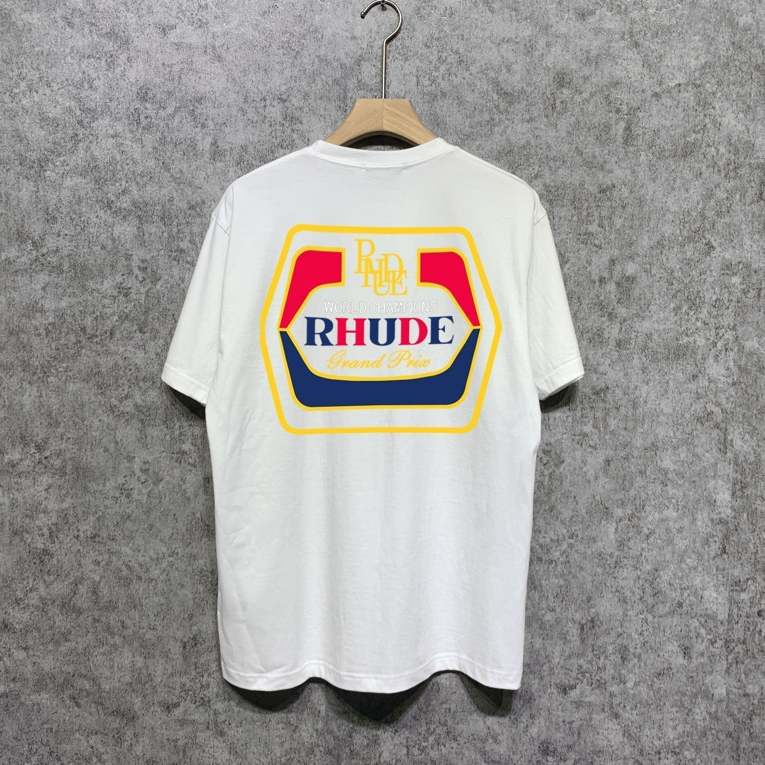Rhude T-shirts Printed Trendy Pure Cotton