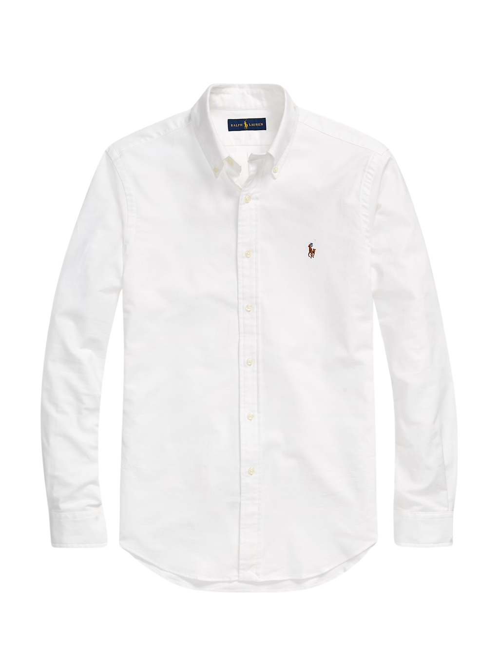 RALPH LAUREN Slim Fit Oxford Shirt White
