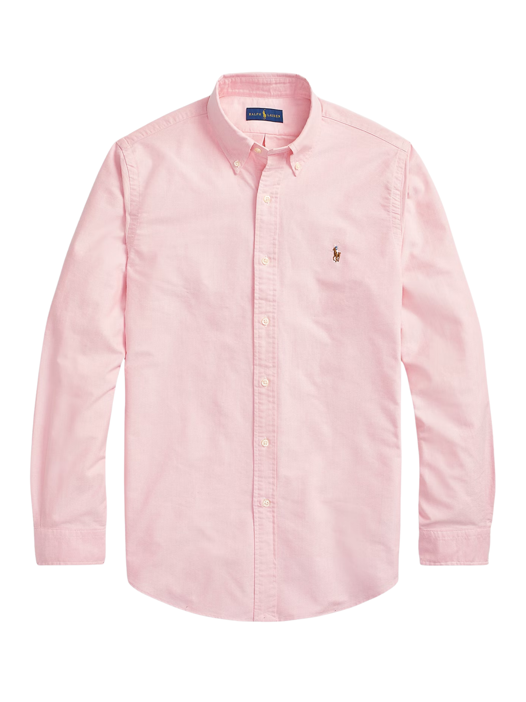 RALPH LAUREN Custom Fit Oxford Shirt Pink