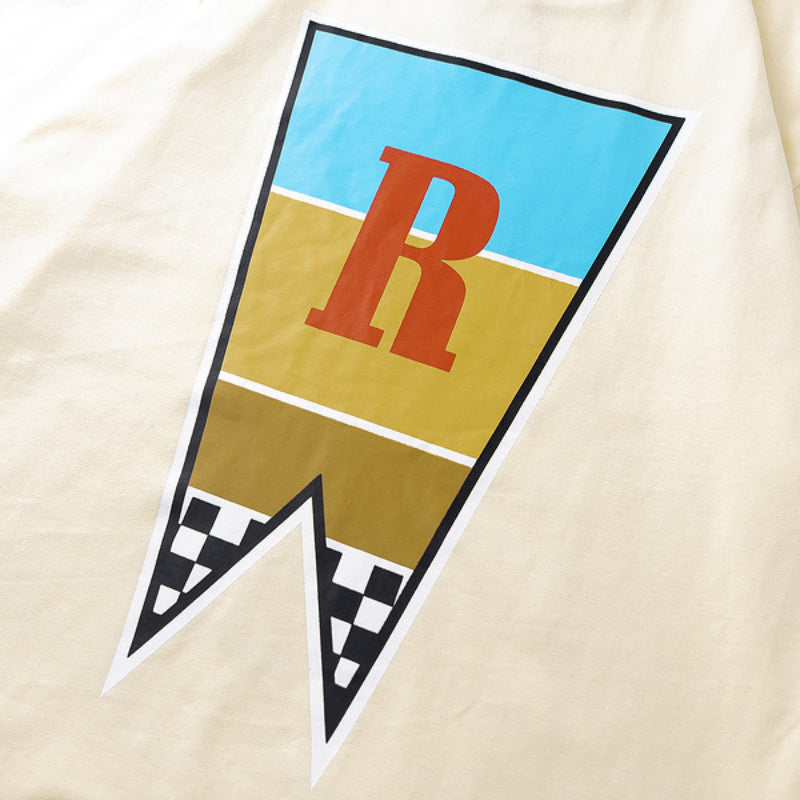 Rhude T-shirt Junior Letter Arrow R Label Short Sleeve T-shirt
