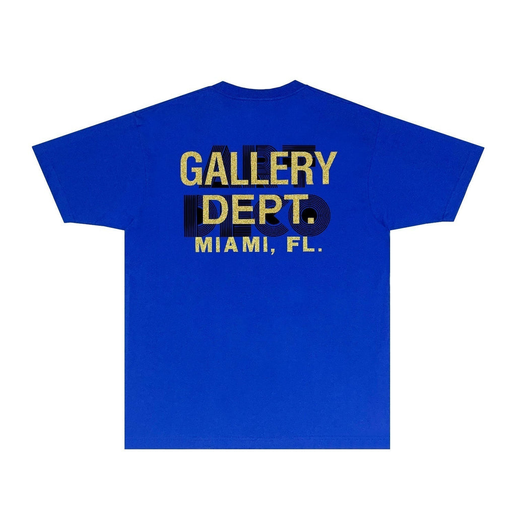 Gallery Dept T Shirt Retro Printed Loose Short-Sleeved Shirt (part2)