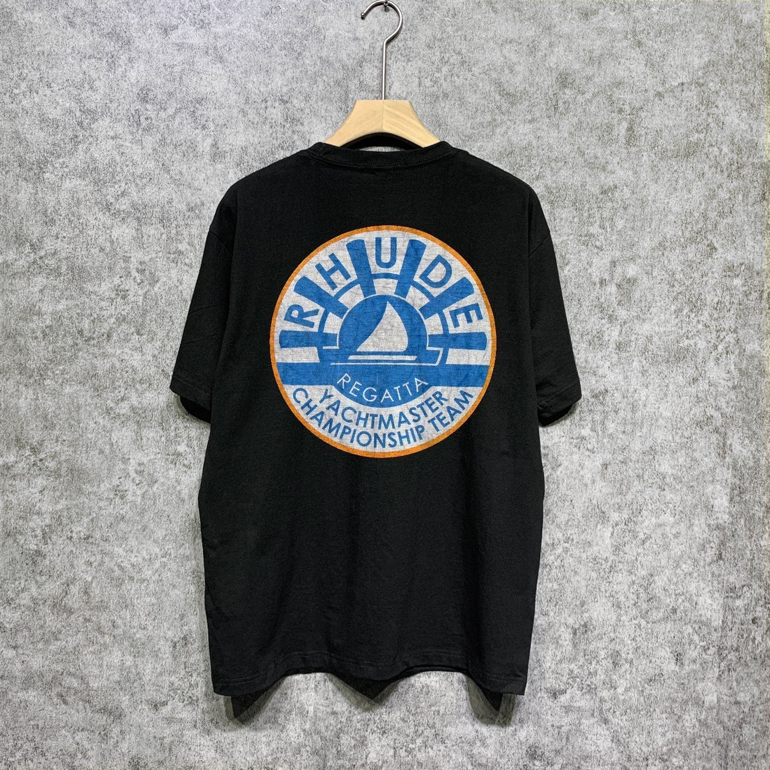 Rhude T-shirts Printed Trendy Pure Cotton