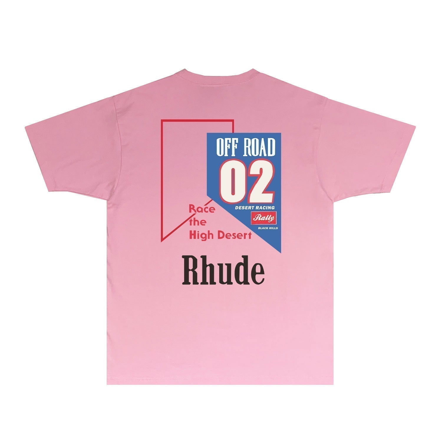Rhude T-shirts Printed Trendy Pure Cotton