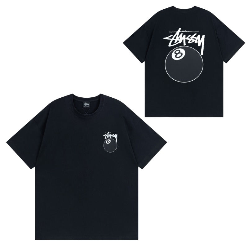 Stussy T-Shirts Casual Versatile Loose T-Shirts Couple