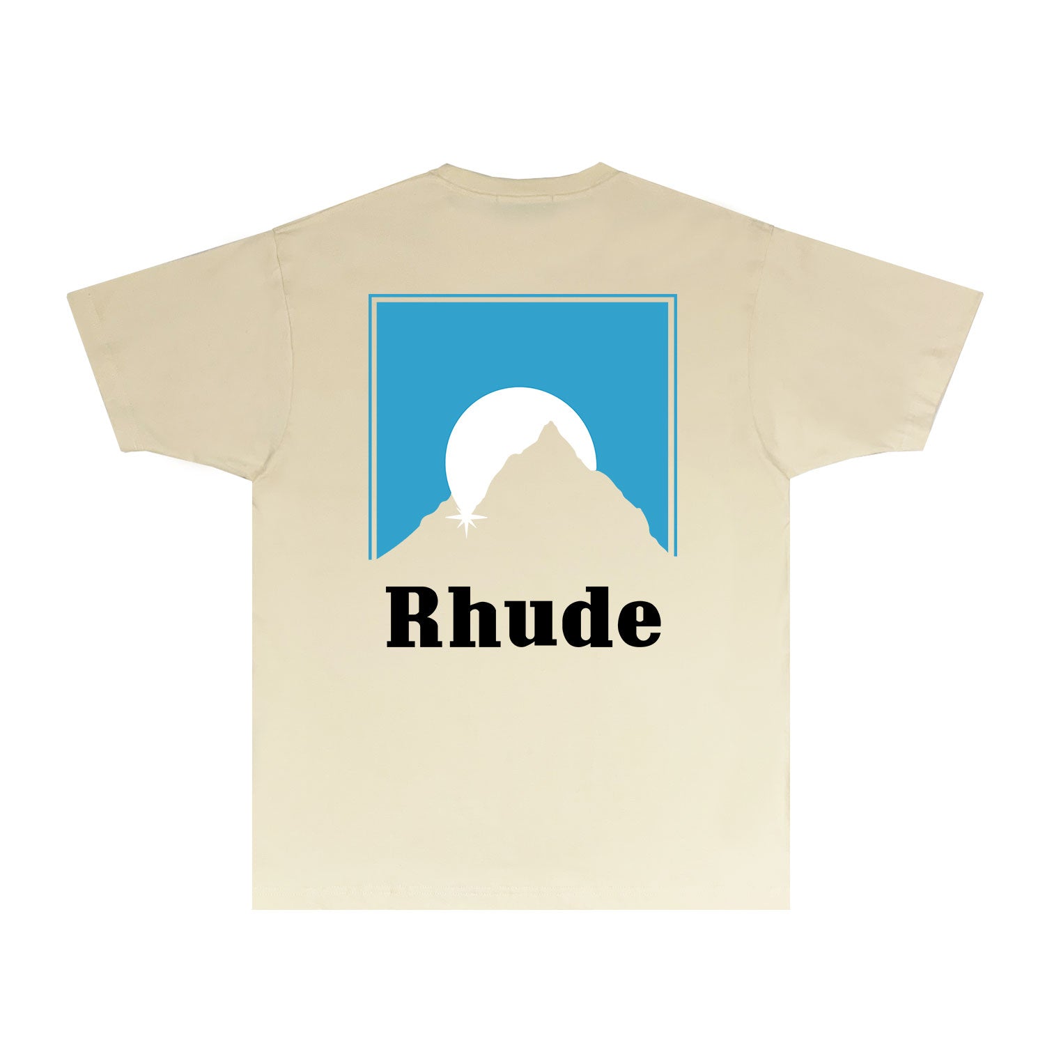 Rhude T-shirts Printed Trendy Pure Cotton