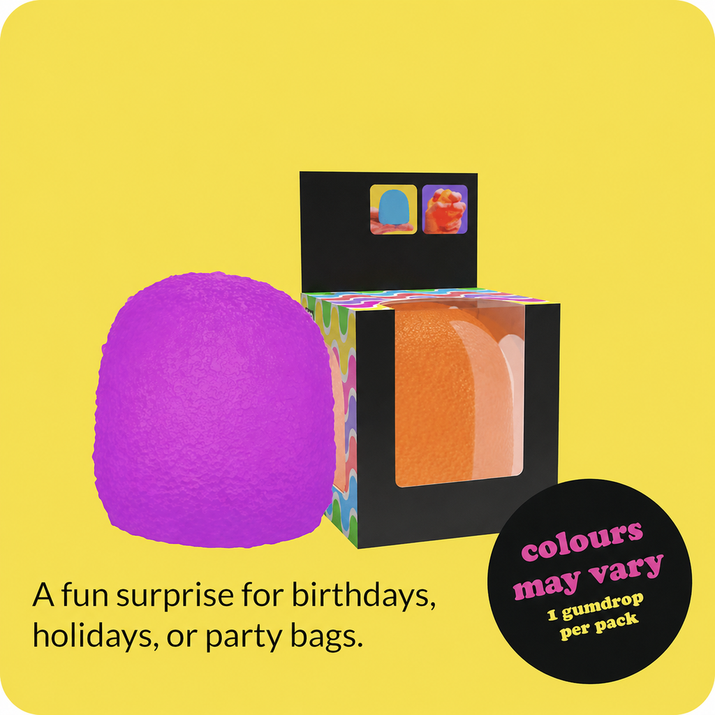 Schylling Nice Cube - Sensory Squeeze Toy with Super Solid Squish - 2.25" Cube