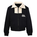 Louis Vuitton Cable-Knit Collar Belted Jacket