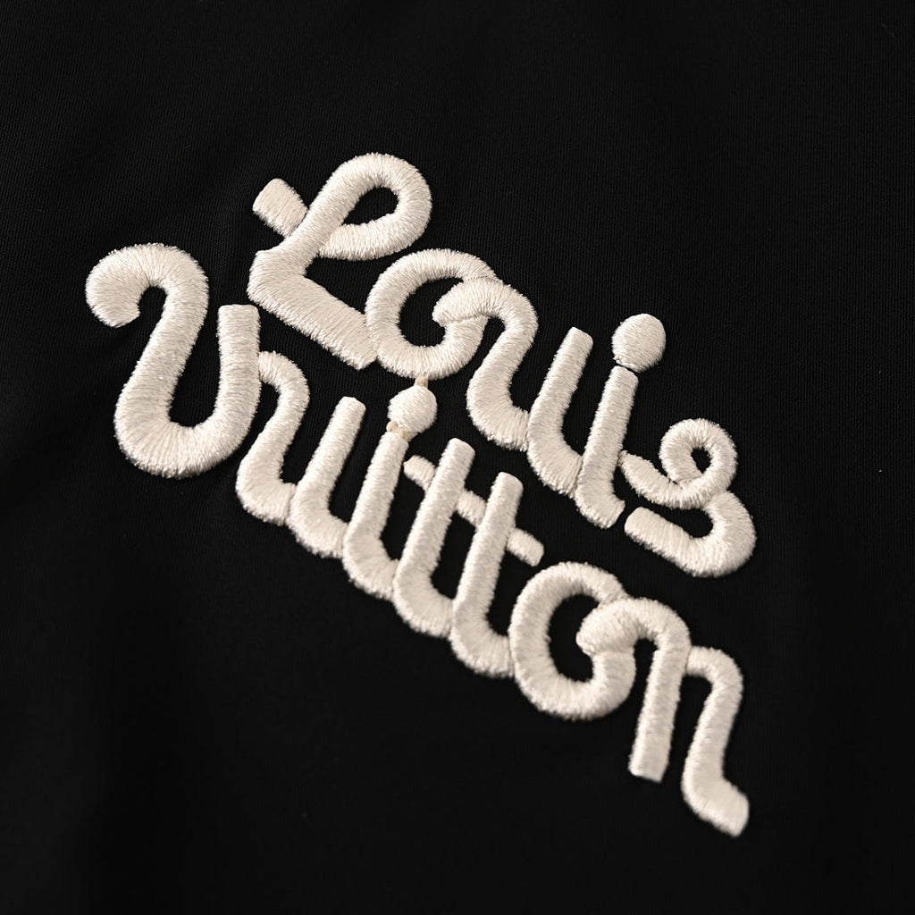 Louis Vuitton Cable-Knit Collar Belted Jacket