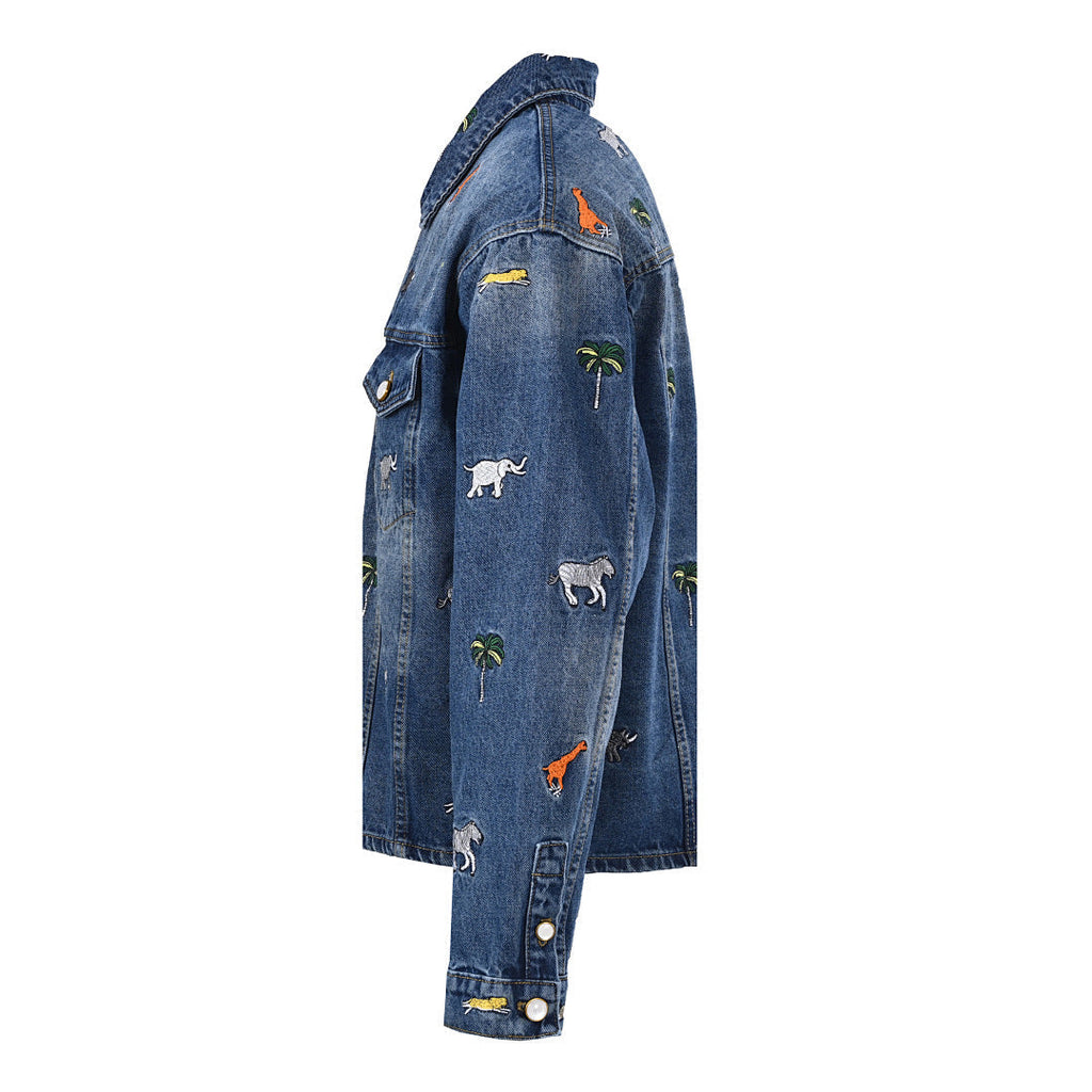 Louis Vuitton Spring/Summer '26 Denim Jacket & Set with Animal Embroidery