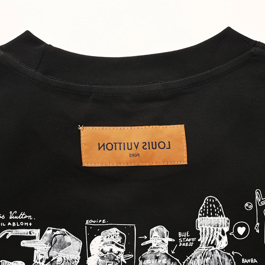 Louis Vuitton (LV) Employee-Exclusive Puff-Print Short-Sleeve T-Shirt