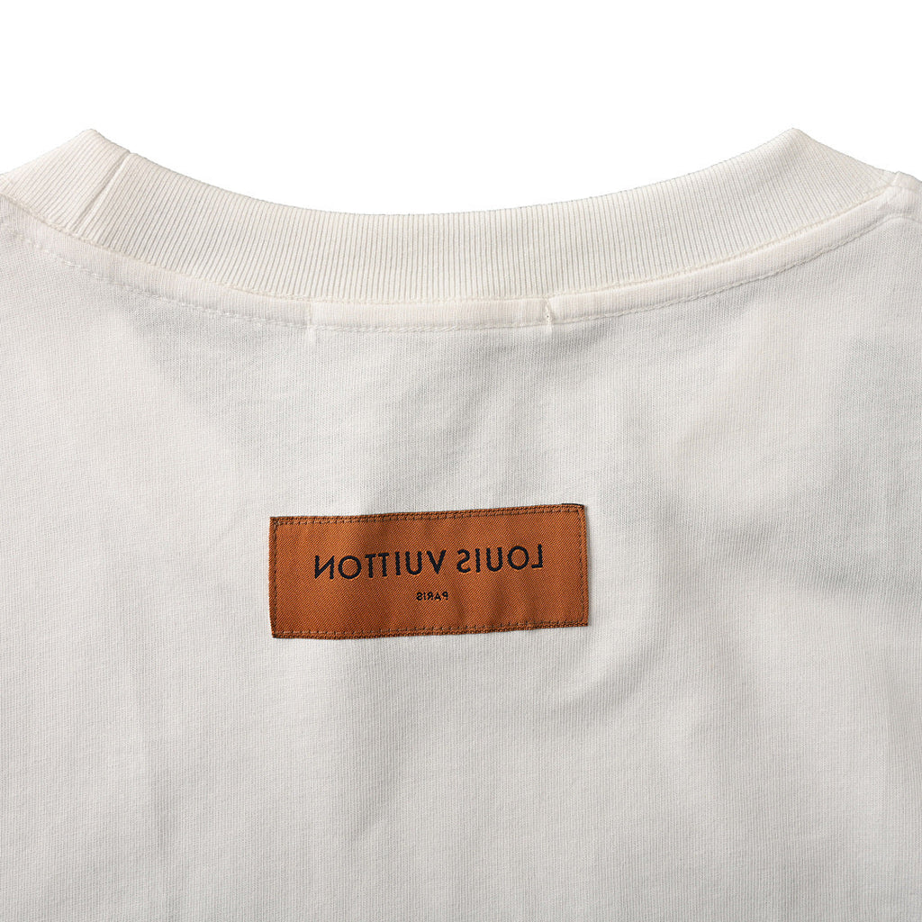 Louis Vuitton Embroidered Sailboat Short-Sleeve T-Shirt