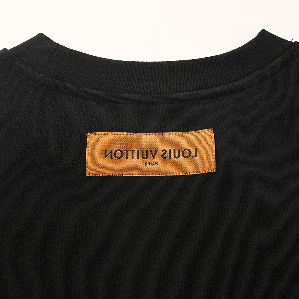 Louis Vuitton Hardware-Detail Crewneck Short-Sleeve T-Shirt