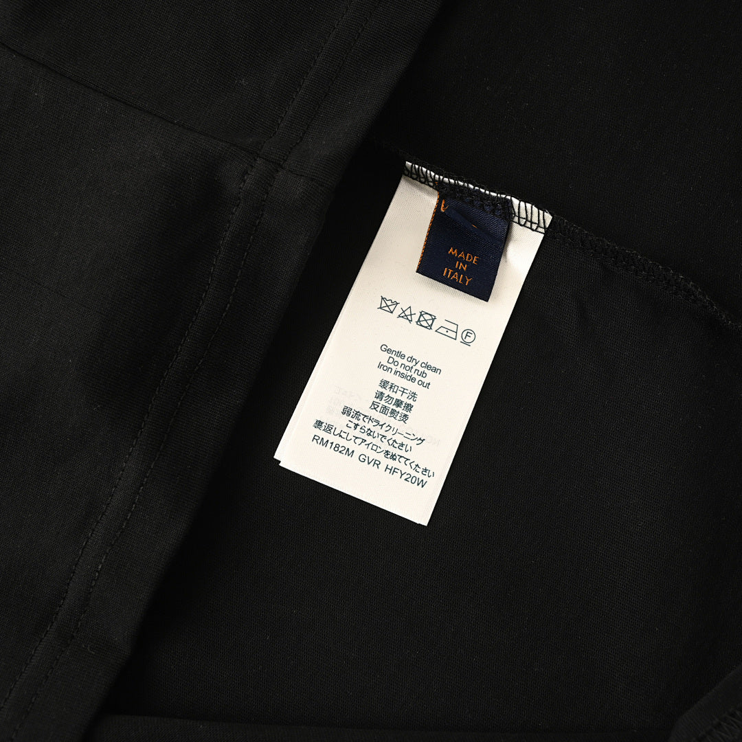 Louis Vuitton Hardware-Detail Crewneck Short-Sleeve T-Shirt