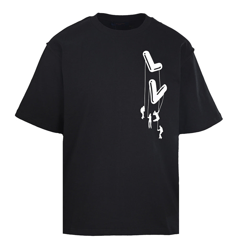 Louis Vuitton (LV) Paratrooper Print Short-Sleeve T-Shirt