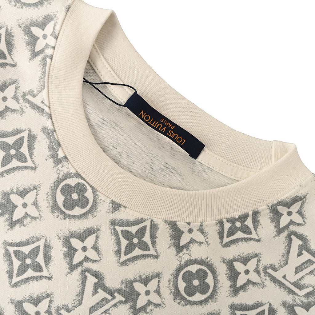 Louis Vuitton All-Over Logo Short-Sleeve T-Shirt