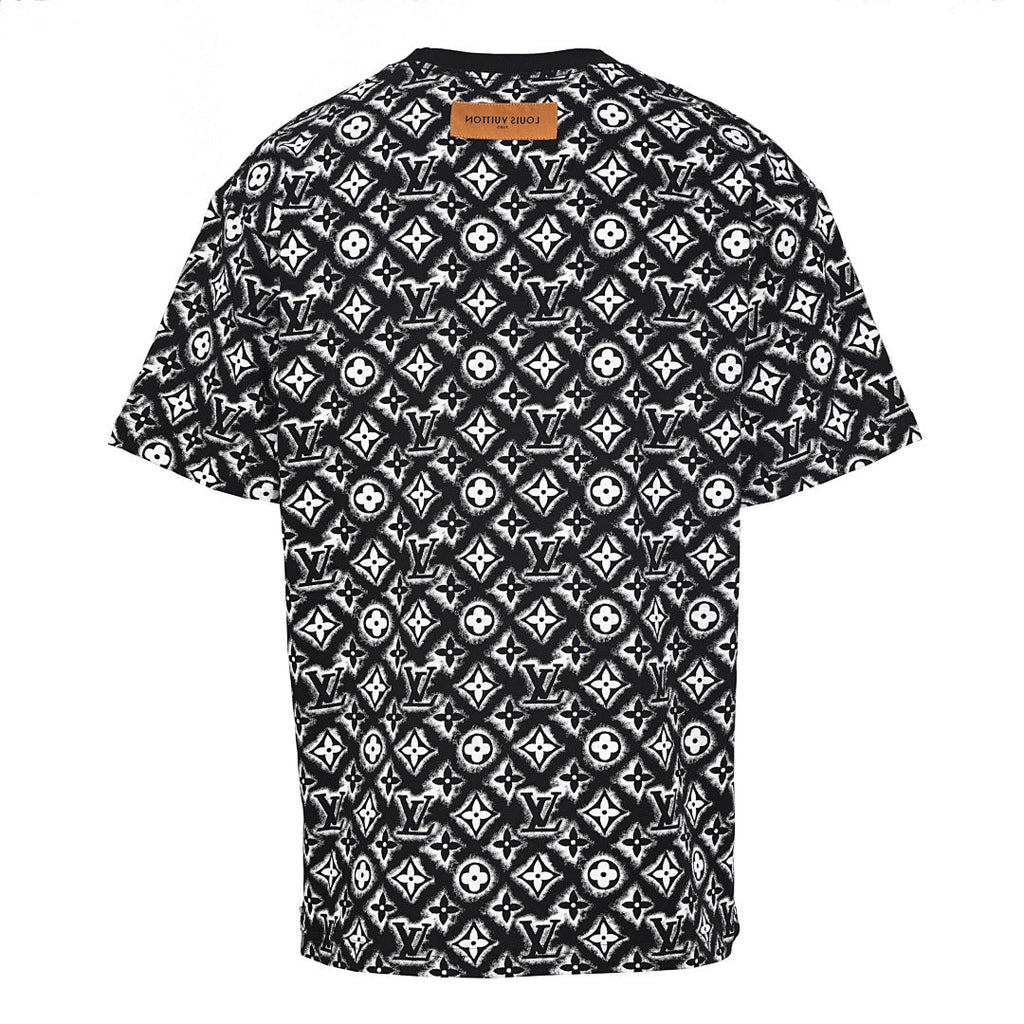 Louis Vuitton All-Over Logo Short-Sleeve T-Shirt