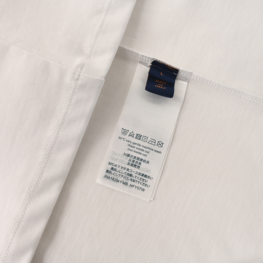 Louis Vuitton "Starry Sky" Print Short-Sleeve T-Shirt