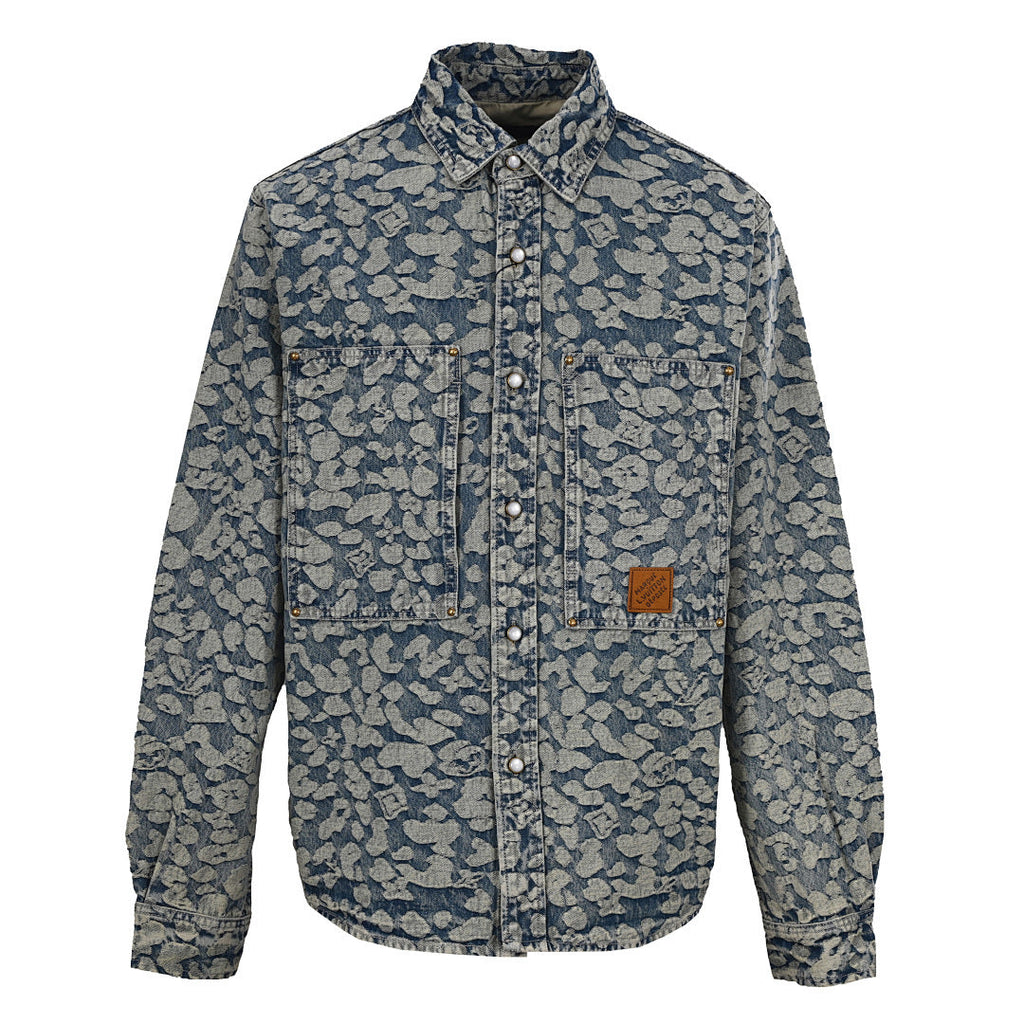 Louis Vuitton x Nigo Burnout Denim Work Jacket