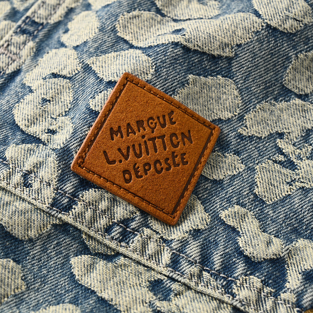 Louis Vuitton x Nigo Burnout Denim Work Jacket