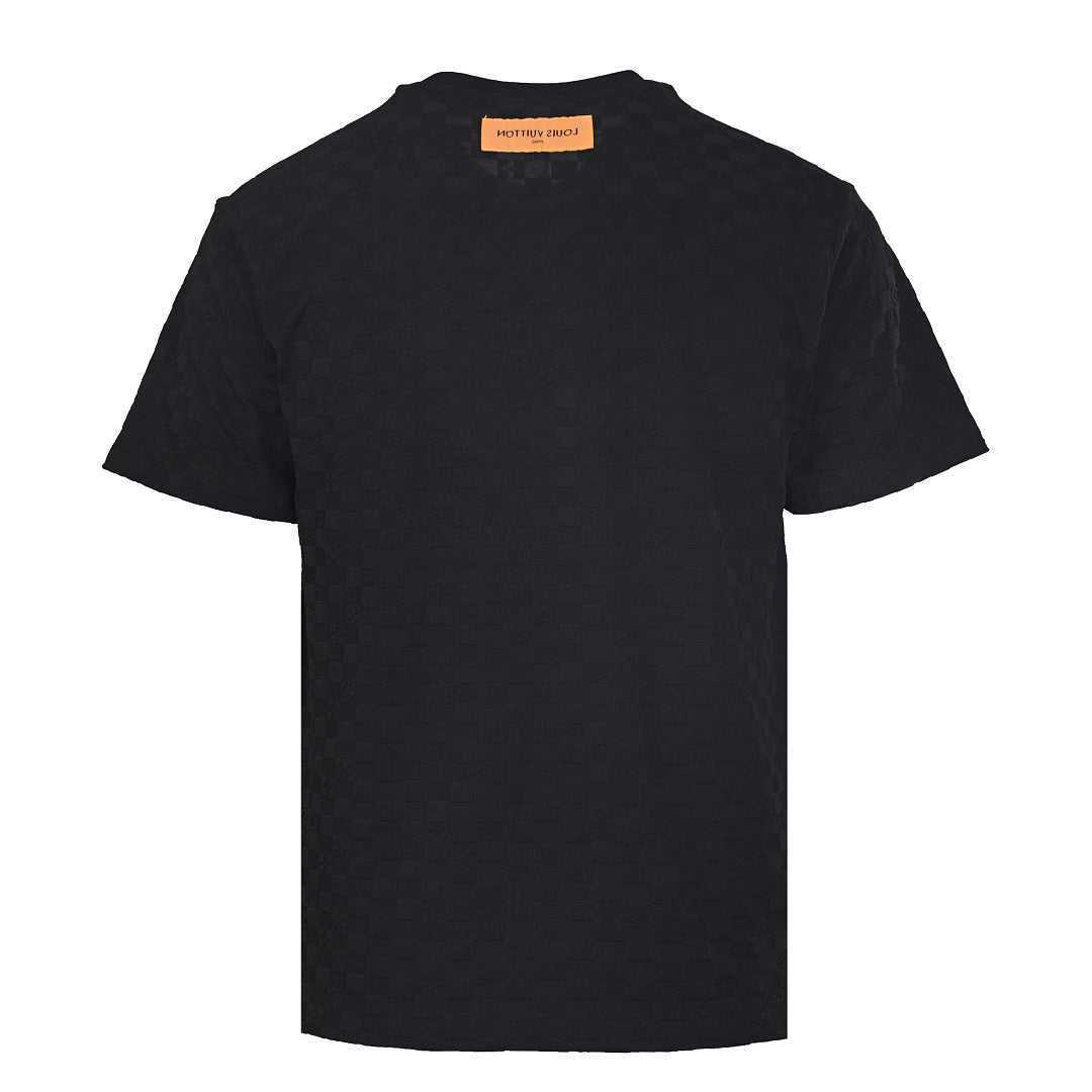 Louis Vuitton Monogram Damier Jacquard Short-Sleeve T-Shirt