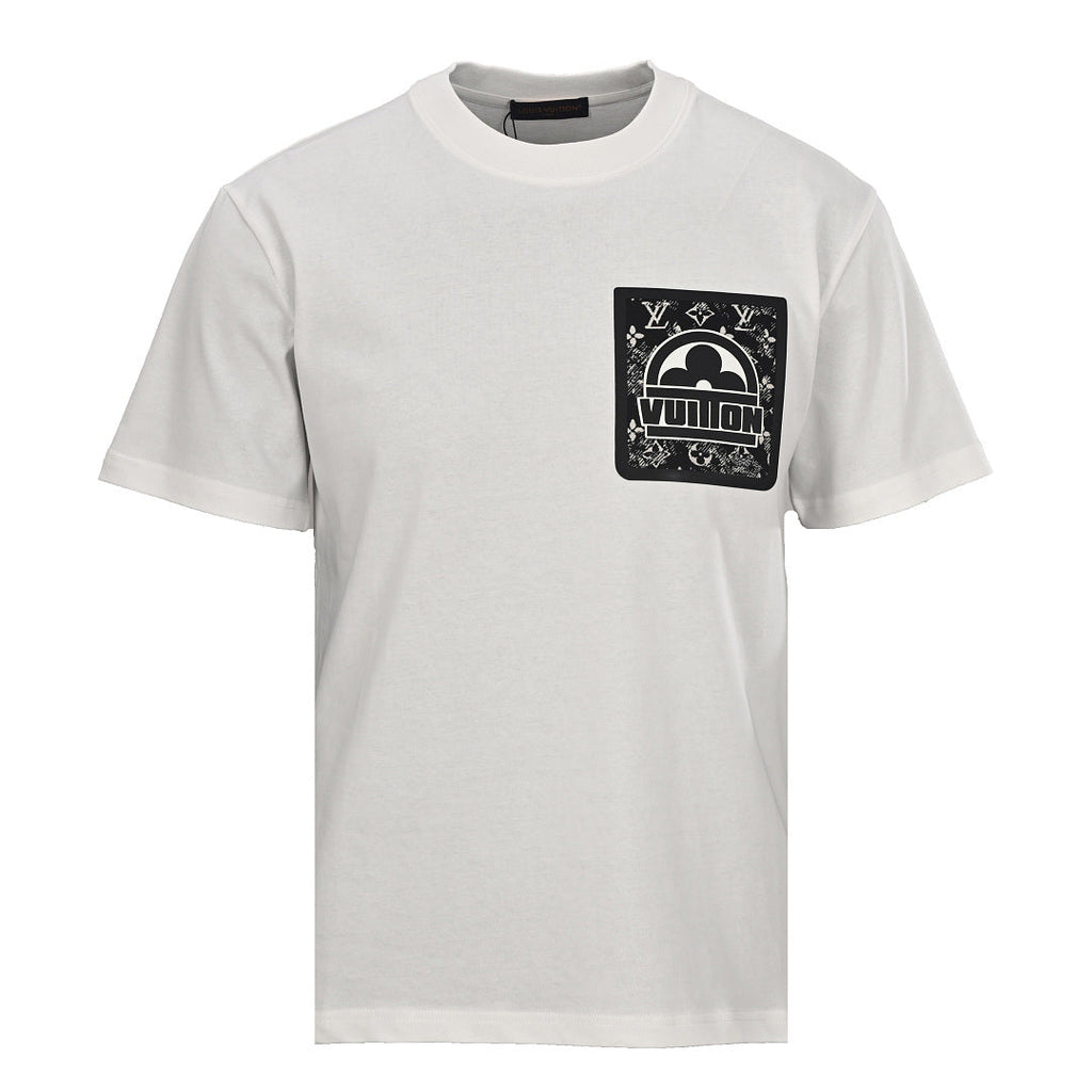 Louis Vuitton Monogram Faux-Pocket Print Short-Sleeve T-Shirt